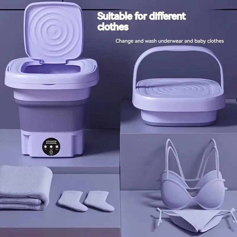 MOMMED 11L Foldable Portable Washing Machine