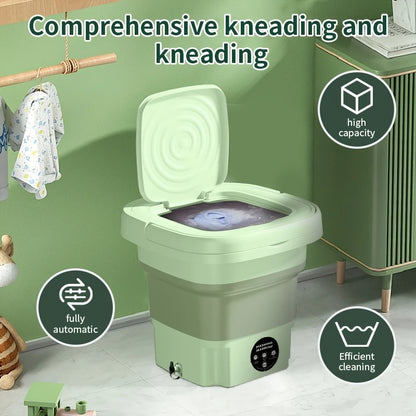 MOMMED 11L Foldable Portable Washing Machine