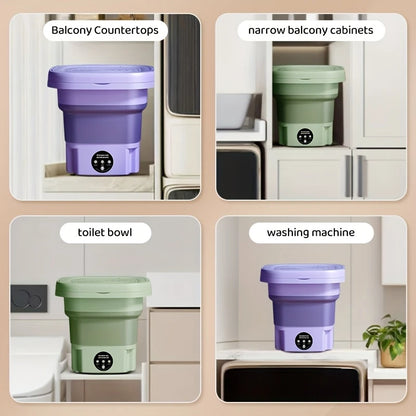 MOMMED 11L Foldable Portable Washing Machine