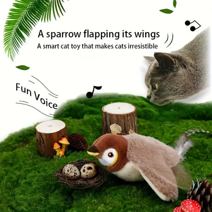 Flying Bird Cat Toy – Interactive Pet Entertainment