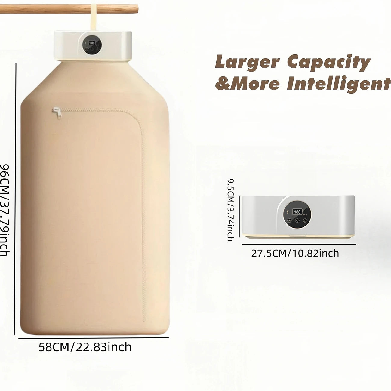 🌀 Portable Foldable Clothes Dryer – Fast Drying