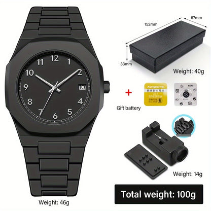 Black Aura Watch – Minimalist Luxury Timepiece