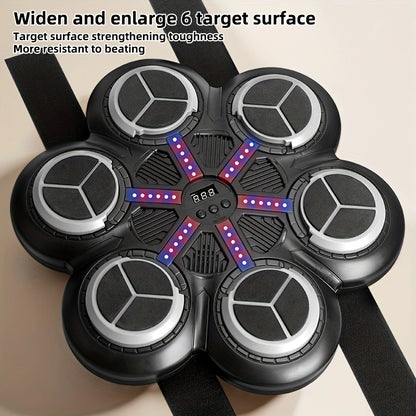 6-Button Smart Music Boxing Wall Target