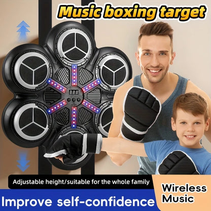 6-Button Smart Music Boxing Wall Target
