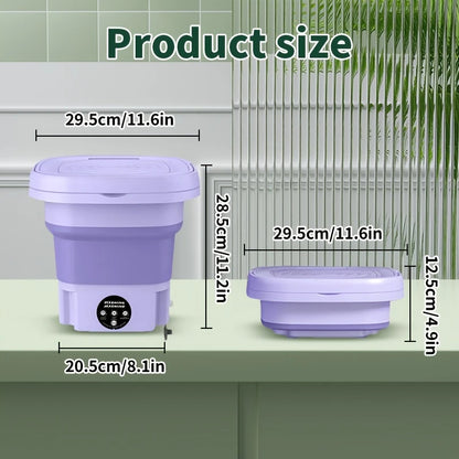 MOMMED 11L Foldable Portable Washing Machine