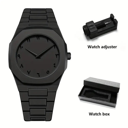 Black Aura Watch – Minimalist Luxury Timepiece