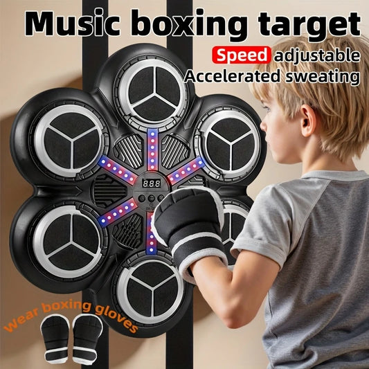 6-Button Smart Music Boxing Wall Target
